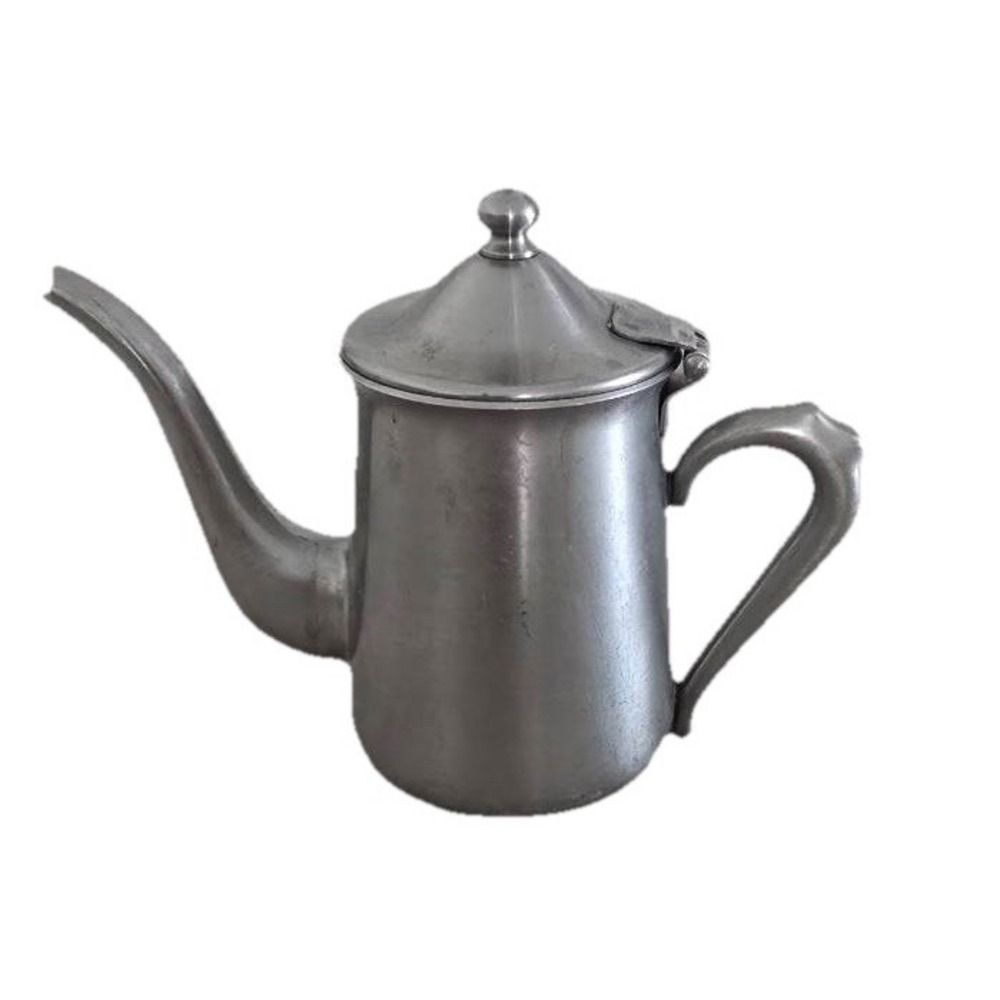 Vollrath Cream Pitcher Mini Tea Pot Stainless Steel Made In Korea Vintage
